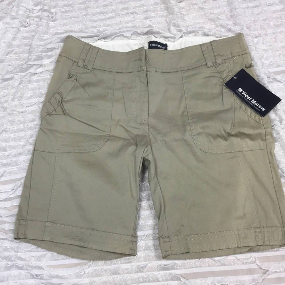 West Marine ladies size L shorts